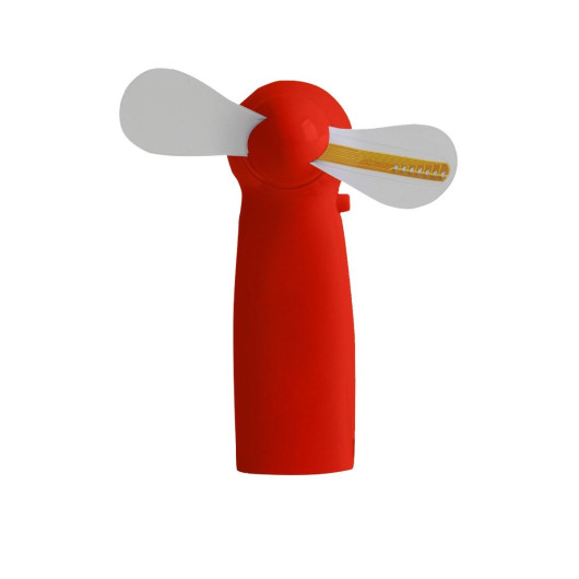 LED Message Hand Fan Red